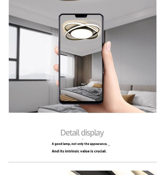 Lámpara de Techo Redonda Moderna para Dormitorio y Sala de Estar - Image 29