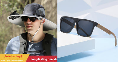 Sombrero Solar con Ventilador USB - Protección y Comodidad para Actividades Outdoor - Image 30