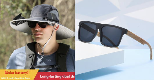 Sombrero Solar con Ventilador USB - Protección y Comodidad para Actividades Outdoor - Image 30