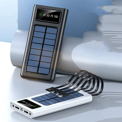Banco de Energía Solar Portátil con Cable Integrado - Image 8