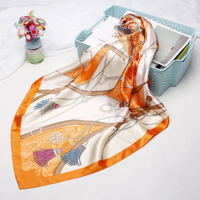 Pañuelo Vintage Estampado para Mujer - Accesorio Profesional Versátil - Image 28