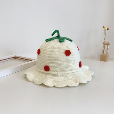 Gorro Tejido Cálido con Ala Ancha para Niños - Image 9