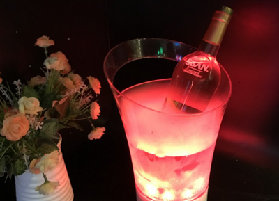 Cubo de Hielo Portátil con Carga LED y Luz Intermitente - Image 4