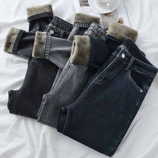 Pantalones Térmicos Cintura Alta Plus con Forro de Terciopelo - Image 11