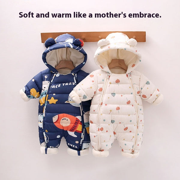 Mameluco de Invierno para Bebés con Forro Polar