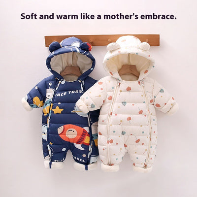 Mameluco de Invierno para Bebés con Forro Polar