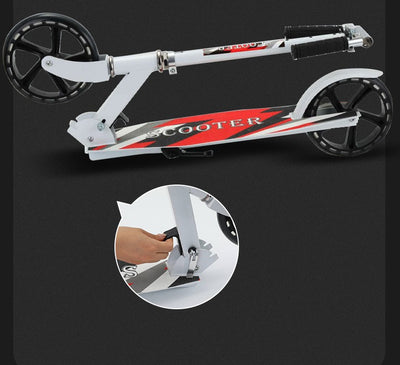 Patinete Eléctrico Plegable de Dos Ruedas para Campus - Image 2