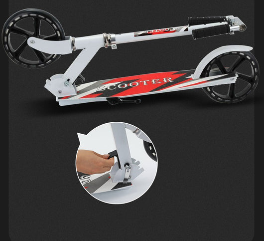Patinete Eléctrico Plegable de Dos Ruedas para Campus - Image 2