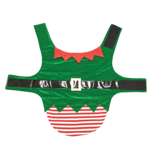Disfraz Navideño Elfo Verde para Mascotas - Ropa Festiva para Perros - Image 5