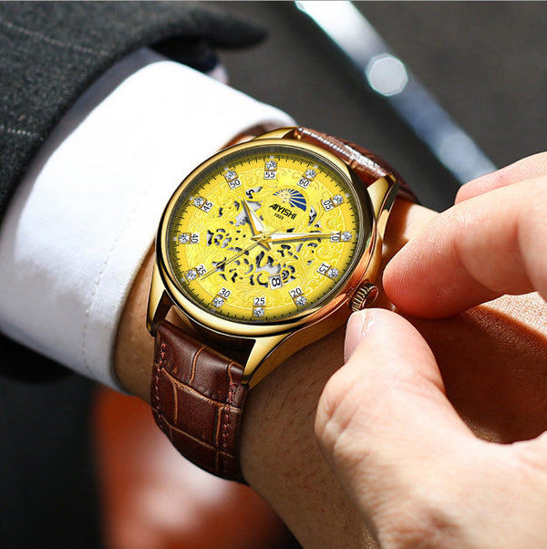 Reloj Automático Impermeable con Estilo Moderno