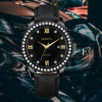 Reloj de Hombre Acero Inoxidable con Calendario - Cuarzo Elegante - Image 10