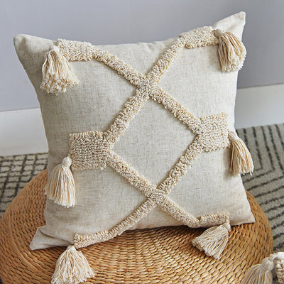 Funda de almohada con tufting artesanal - Image 11