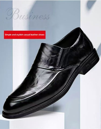 Zapatos de Cuero Suave para Novio - Mocasines Elegantes Punta Fina Suela Flexible - Image 12
