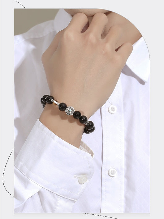 Pulsera Ojo de Tigre Retro para Hombre en Plata de Ley 925 - Image 13