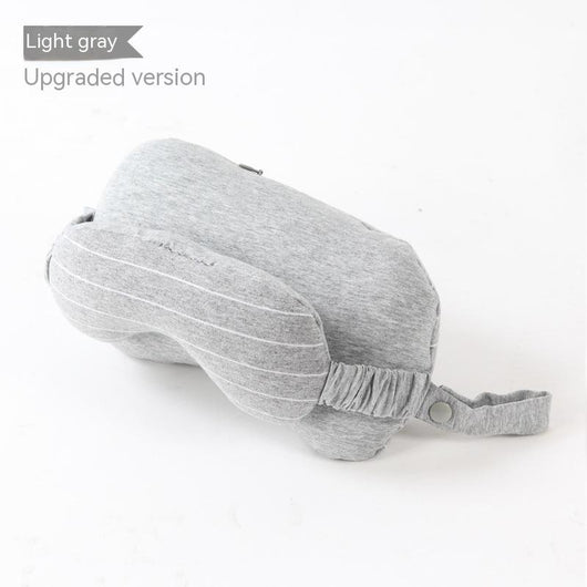 Almohada Cervical 2 en 1 con Máscara de Ojos y Partículas de Espuma - Image 7