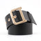 Cinturón Decorativo Negro para Mujer - Accesorio de Moda Versátil