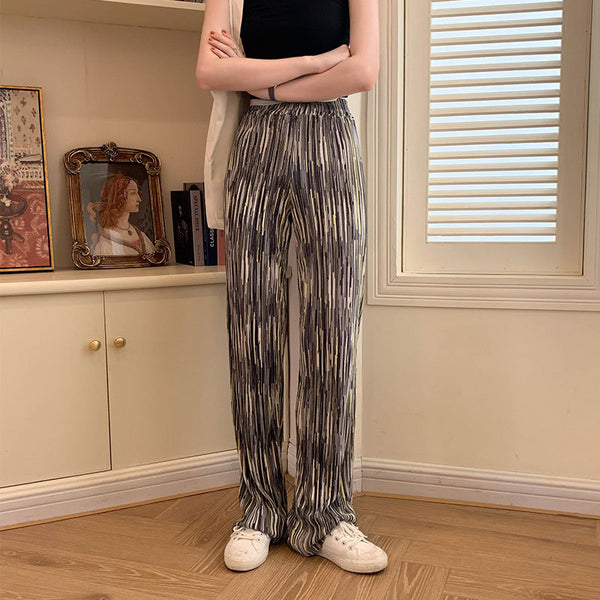 Pantalones Casuales de Cintura Elástica y Corte Recto - Image 5