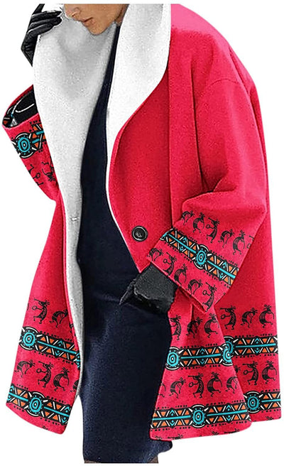 Abrigo Suelto con Capucha para Otoño e Invierno - Image 28