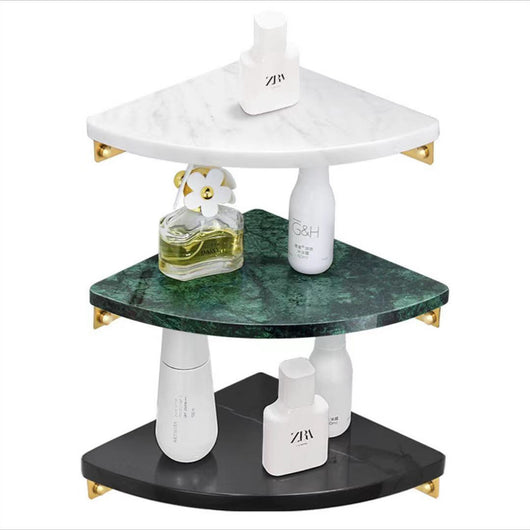 Repisa Triangular de Mármol Estilo Nórdico Minimalista para Baño - Image 5