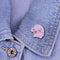 Broche Fresa Adorable para Perro, Insignia de Metal Esmaltado