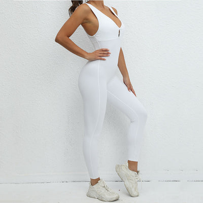 Jumpsuit Deportivo Mujer Espalda en V - Ajuste Perfecto para Yoga y Running - Image 15