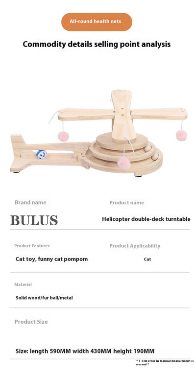 Juguete Interactivo Giratorio para Gatos con Pelota de Entretenimiento - Image 18
