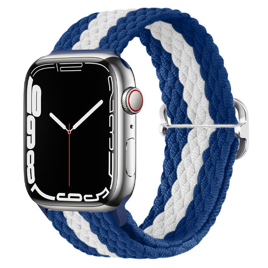 Correa Nylon Trenzada Ajustable para Apple Watch Series 7 - Image 15