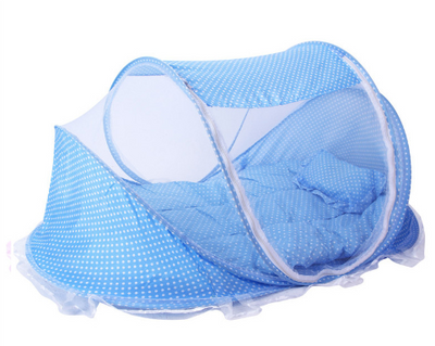 Red Mosquitera Plegable para Cuna de Bebé con Red de Almohada - Set de 2 Piezas - Image 9