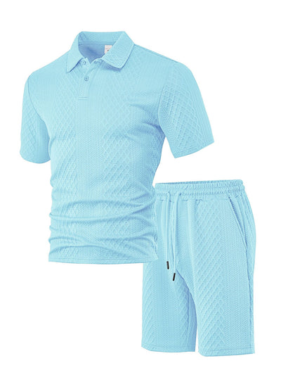 Saco Casual Delgado de Manga Corta para Hombre - Image 9