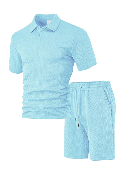 Saco Casual Delgado de Manga Corta para Hombre - Image 9