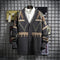 Cardigã de tricô japonês masculino - Suéter elegante estilo outono inverno