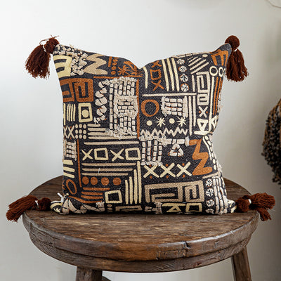 Almohada de Cintura de Algodón Premium Tejida a Mano - Image 38