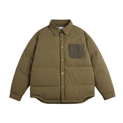 Chaqueta Acolchada Impermeable Ligera para Hombre - Image 8
