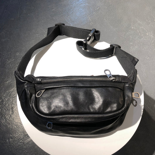 Bolsa Bandolera de Cuero Genuino Estilo Vintage para Hombre