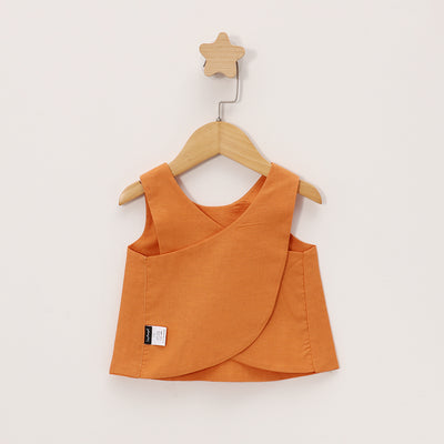Chaleco Vintage Slim Anti-cardigan Nórdico para Bebé - Estilo Instagram Verano - Image 5