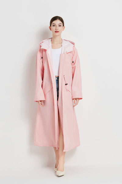 Gabardina Impermeable de Largo Medio para Mujer - Image 32