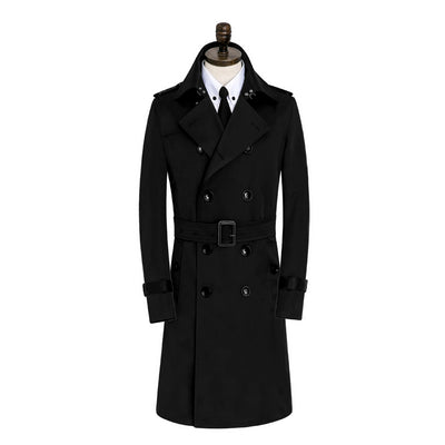 Abrigo Impermeable Slim Fit para Hombre - Cortavientos Otoño Invierno - Image 10