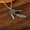 Dije Plata Esterlina Diseño Indio Pluma Vintage para Hombre