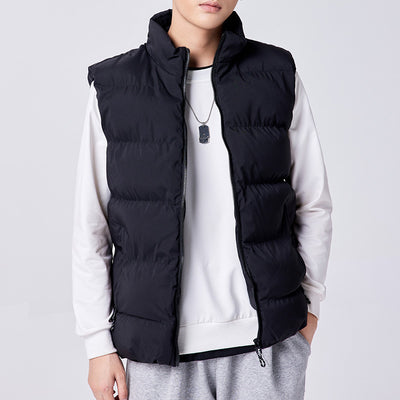 Chaleco Acolchado de Algodón para Hombre - Calidez y Estilo Casual - Image 2