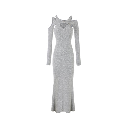 Conjunto Dos Piezas Vestido Largo con Ajuste de Cadera - Image 12