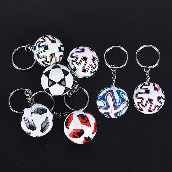 Llavero Balón de Fútbol Miniatura en PU