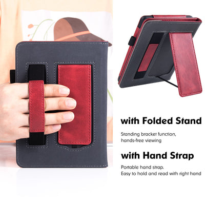 Funda de Cuero con Soporte de Muñeca para Kindle Paperwhite 11 - Image 74