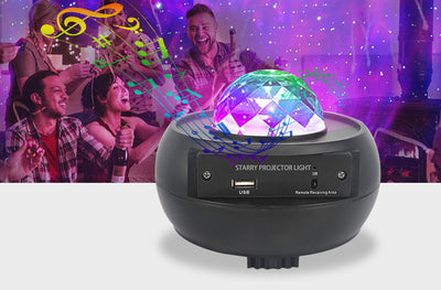 Lámpara LED Proyector Oceánico con Control por Voz y Luz Estrellada - Image 6