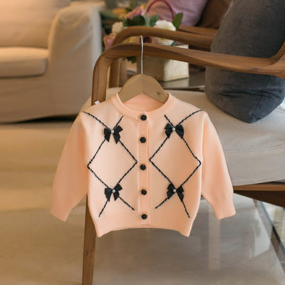 Cardigan Niña con Moño - Suéter Elegante para Niñas - Image 6
