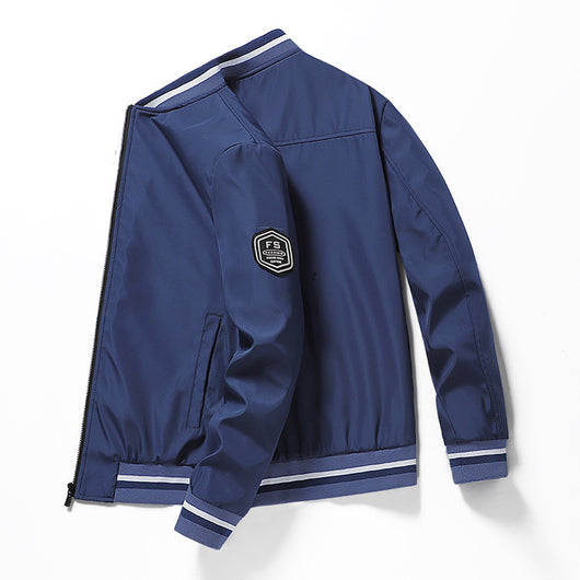 Chaqueta Casual con Cuello Alzado para Hombre - Primavera y Otoño - Image 5