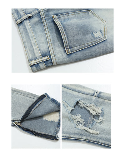 Jeans Azul Cielo Rotos de Moda Urbana - Image 10