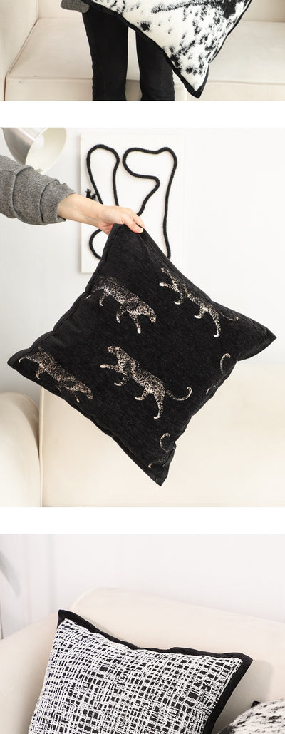 Cojín Decorativo Estampado Leopardo sin Núcleo de Espuma - Image 19