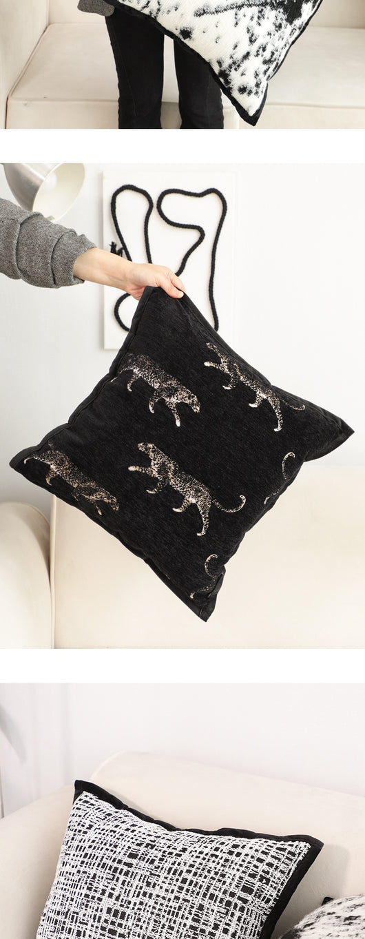 Cojín Decorativo Estampado Leopardo sin Núcleo de Espuma - Image 19