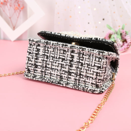 Bolso Mensajero Doble Propósito con Detalle de Moño Perla - Image 18