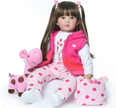 Muñeca Reborn de Silicona 60cm - Bebé Realista Coleccionable - Image 6